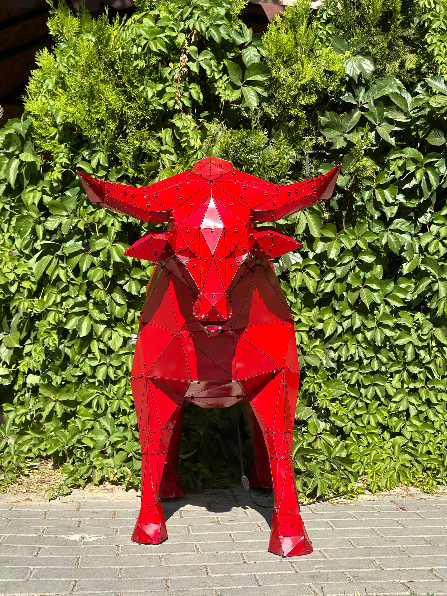 Bull v2 Sculpture for Outdoor & Indoor & Garden