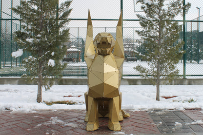 Griffin Sculpture / Winged Lion Statue for Outdoor & Indoor & Garden