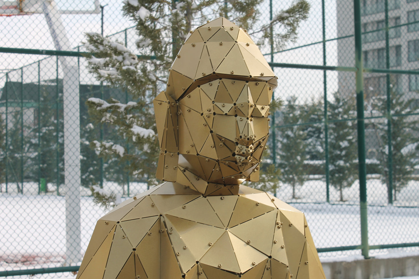 BUDDHA Metal Sculpture for Outdoor & Indoor & Garden