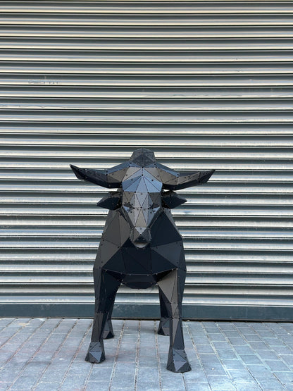 Bull v2 Sculpture for Outdoor & Indoor & Garden