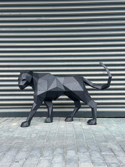 Panther v2 Metal Sculpture for Outdoor & Indoor & Garden