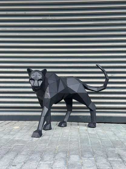Panther v2 Metal Sculpture for Outdoor & Indoor & Garden
