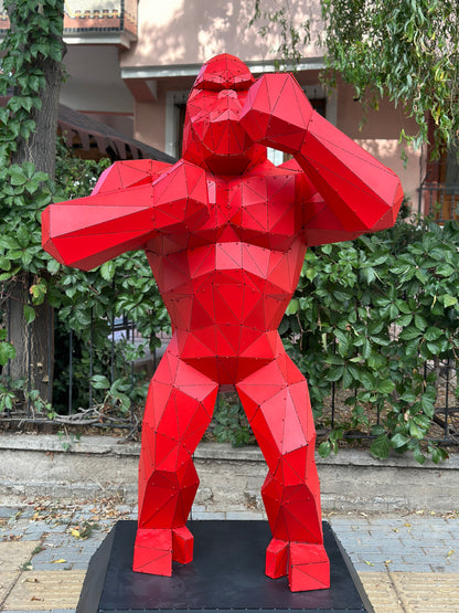 KINGKONG Gorilla Sculpture for Outdoor & Indoor & Garden